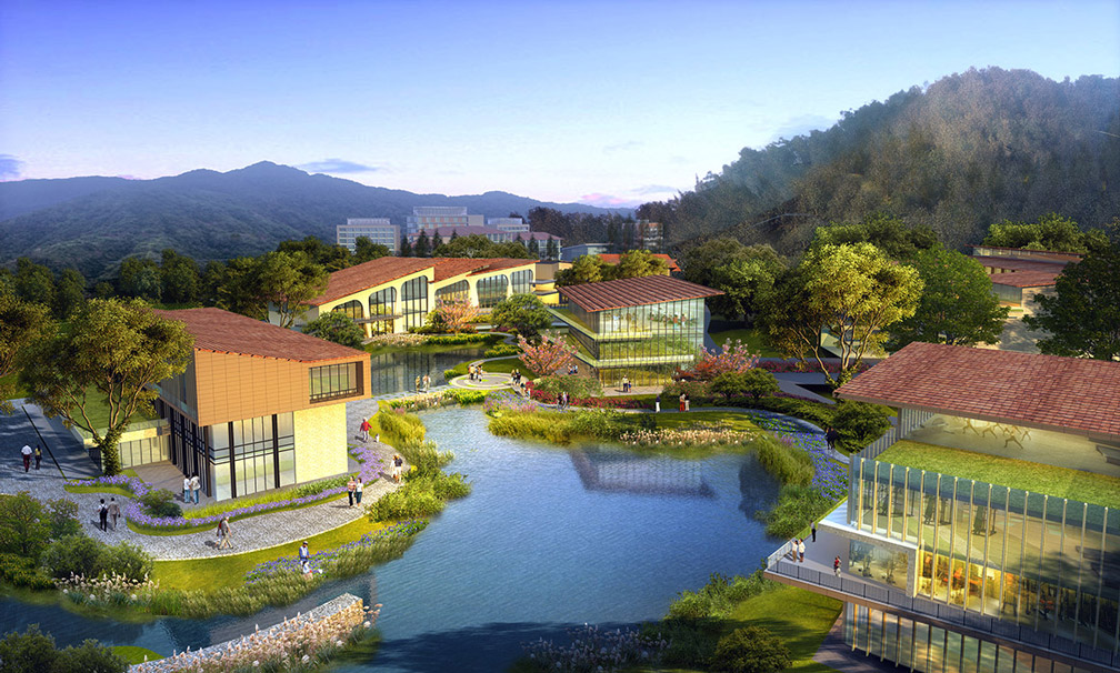 生态住宅景观图片 生态住宅景观图片