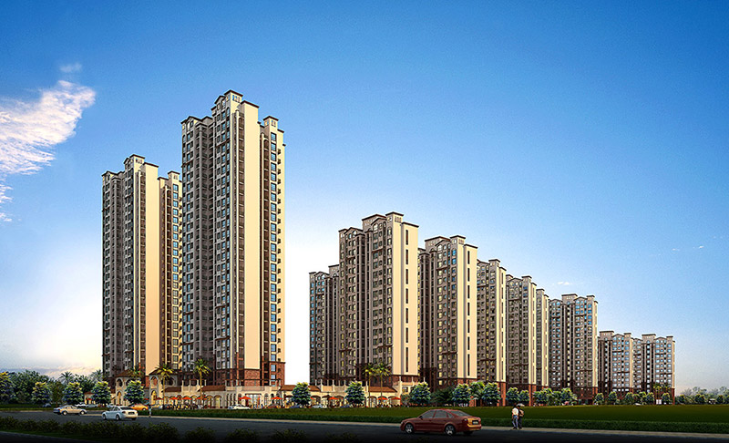 住宅小区建筑设计图片 住宅小区建筑设计图片