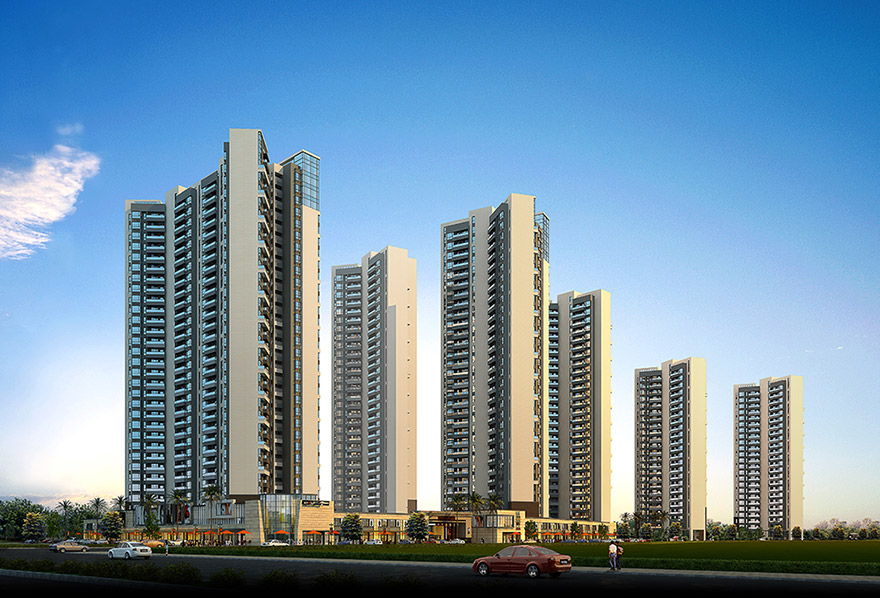商业住宅楼建筑设计图片 商业住宅楼建筑设计图片