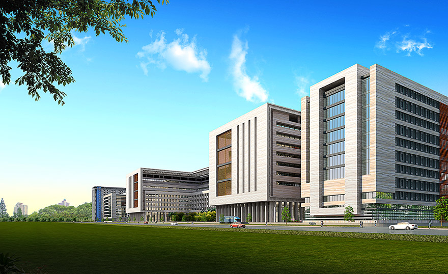 电子洁净厂房建筑设计图片 电子洁净厂房建筑设计图片