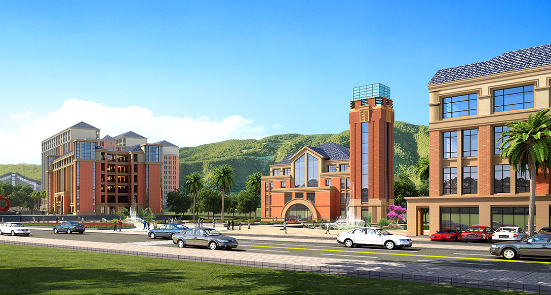 学校建筑设计图片 学校建筑设计图片
