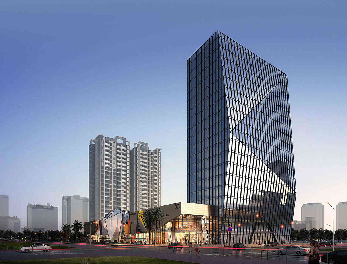 高层办公楼设计 高层办公楼设计