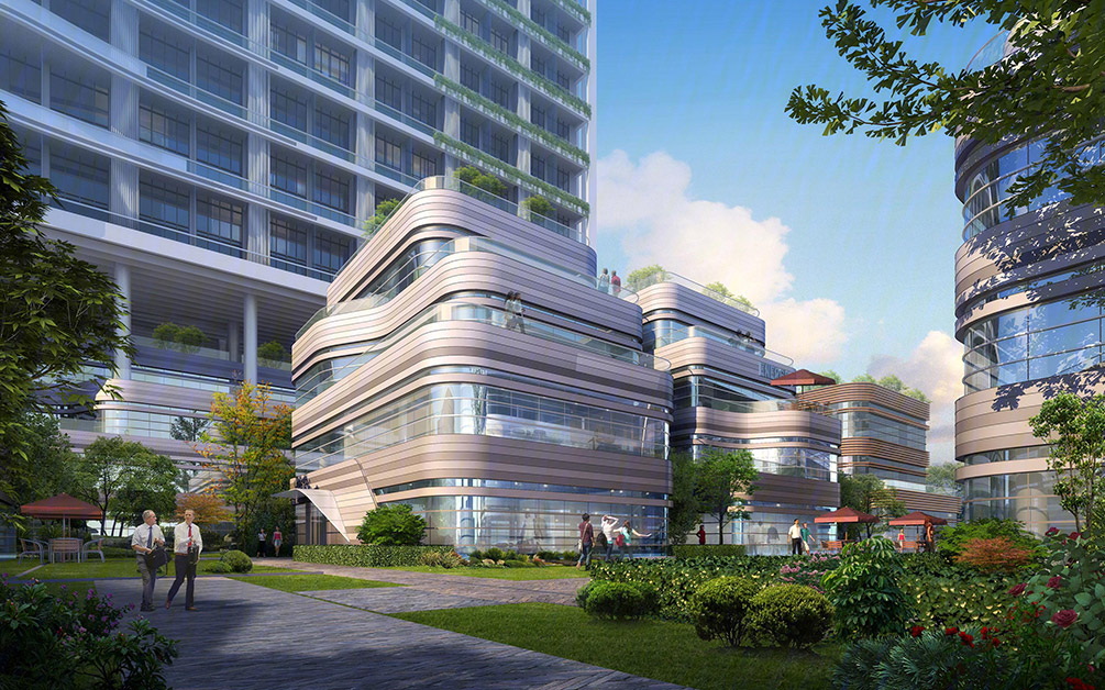 写字楼建筑设计图片 写字楼建筑设计图片