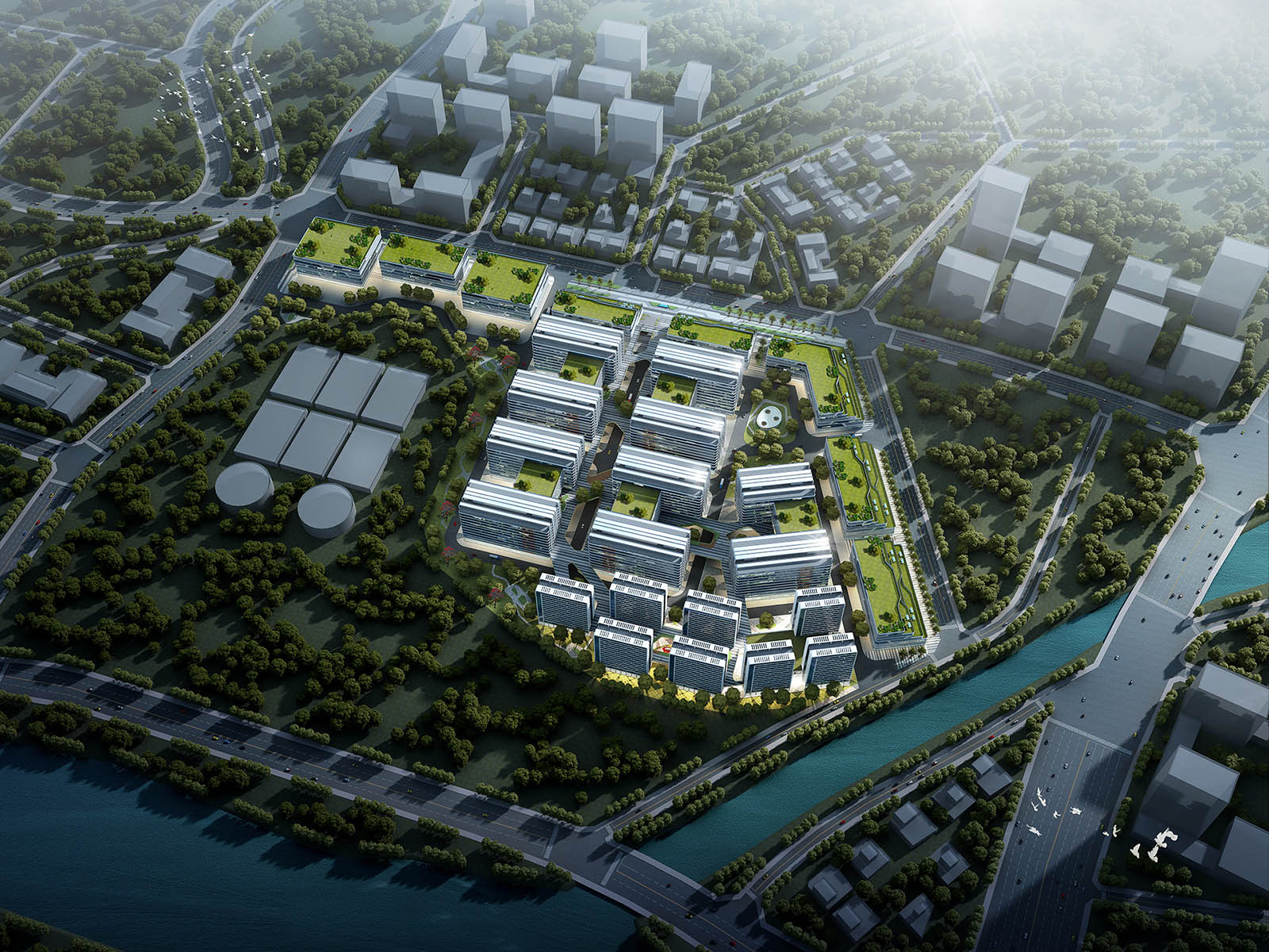 产业园规划与建筑设计 产业园规划与建筑设计