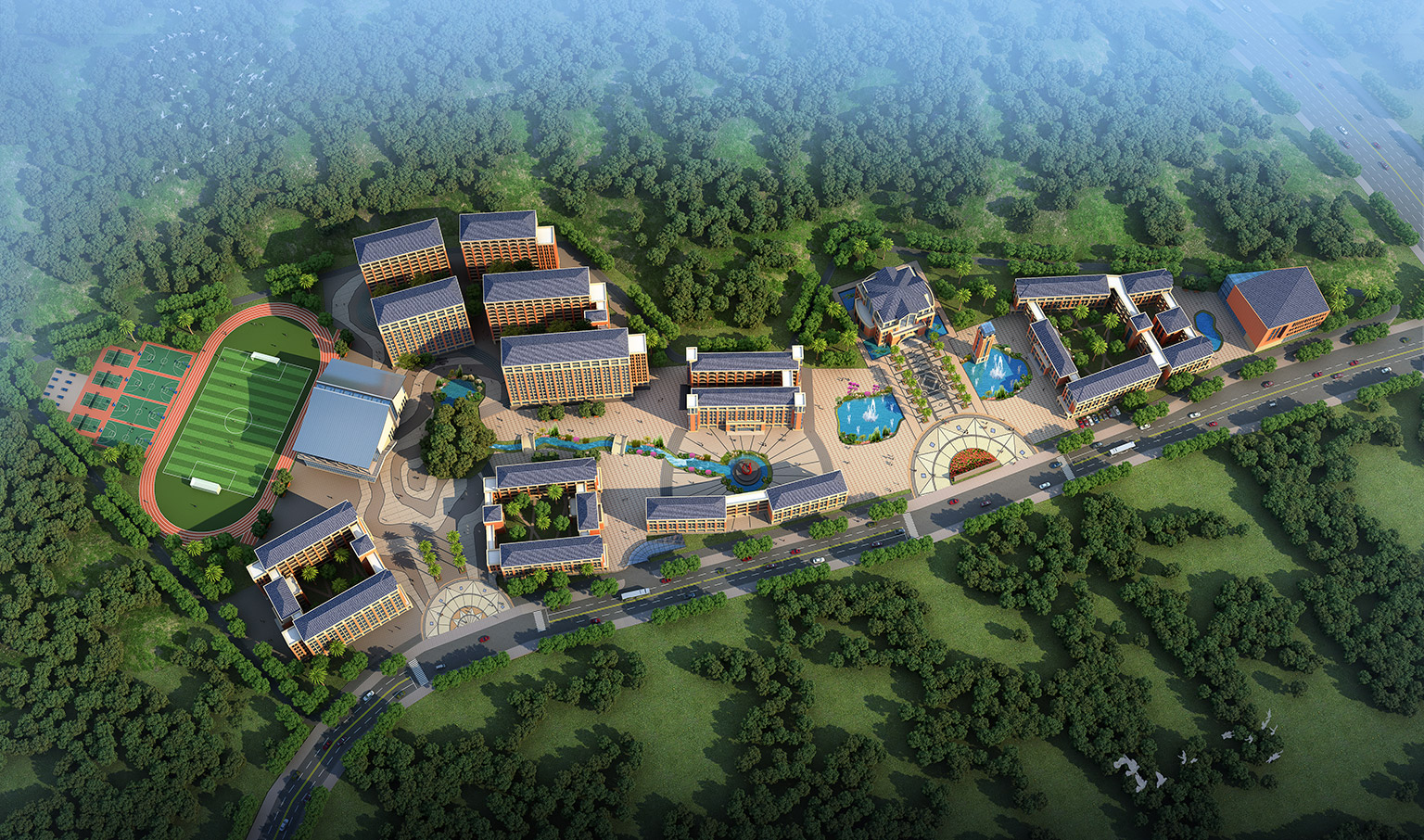 教育城规划设计案例1