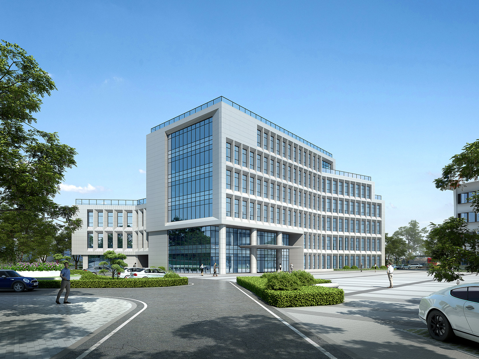 集团公司办公生活区规划设计案例2