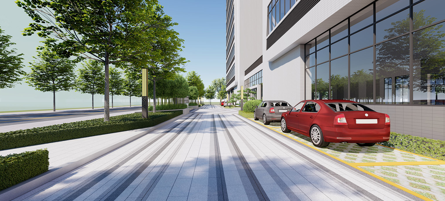 科技园景观设计案例3