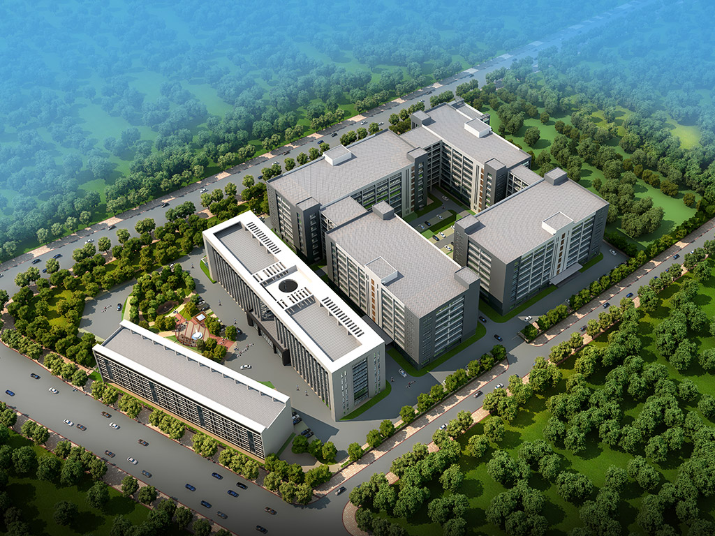 光辉家具厂房鸟瞰图-02 光辉家具厂房鸟瞰图-02