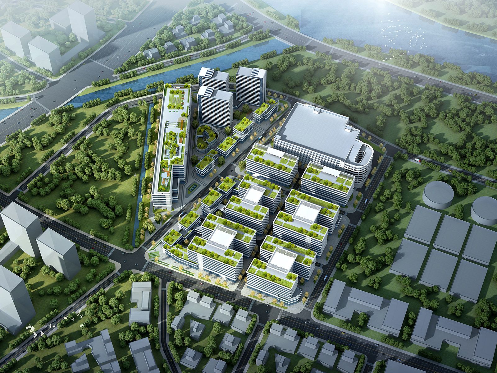 绿色建筑技术在现代产业园中的应用 绿色建筑技术在现代产业园中的应用